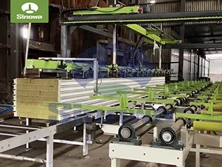 Rock Wool Sandwich Panel Production Line with Automatic Width Adjustment