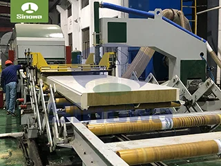 Rock Wool Sandwich Panel Production Line For Prefabricated Building