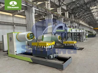 PU Sandwich Panel Making Line For Waterproof Roof