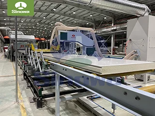 Continuous PU Sandwich Panel Line For Flat Panel Production