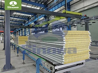 Mineral Wool Core Sandwich Panel Machine