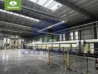 PU Sandwich Panel Manufacturing Line For Air-Conditioning Duct