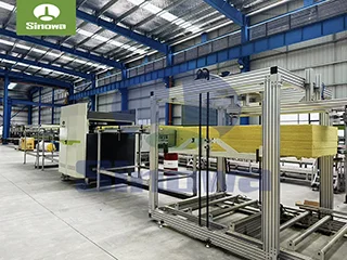 PU Sandwich Panel Production Line With Glass Wool-PU Composite Structure