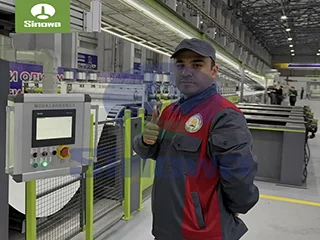 PU Sandwich Panel Machinery With Touch Screen Control System