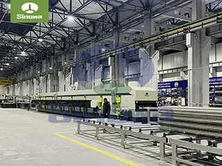 Metal Exterior Wall Sandwich Panel Equipment