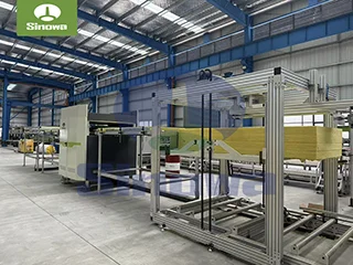 Rock Wool Sandwich Panel Manufacturing Line