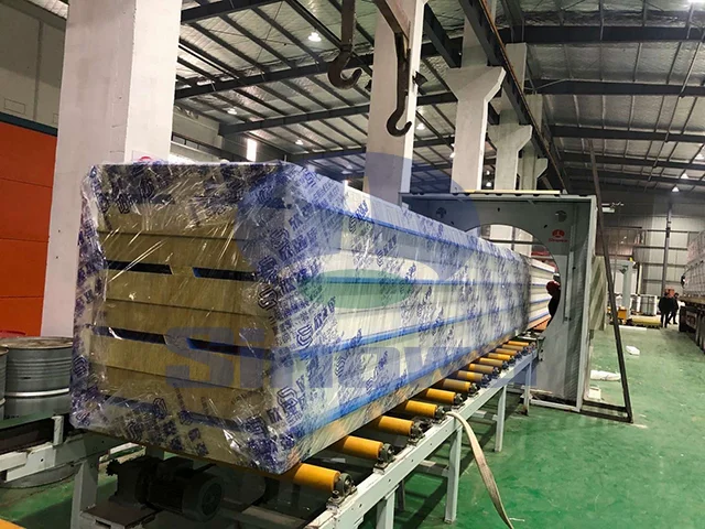 Rockwool Sandwich Panel Line