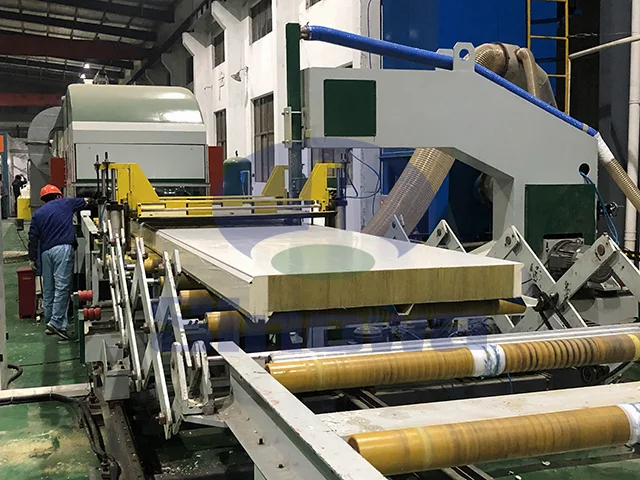 Rockwool Sandwich Panel Line