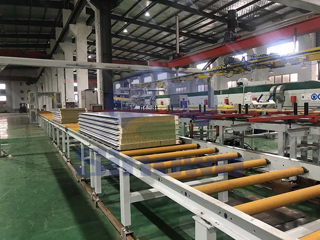 Rockwool Sandwich Panel Line