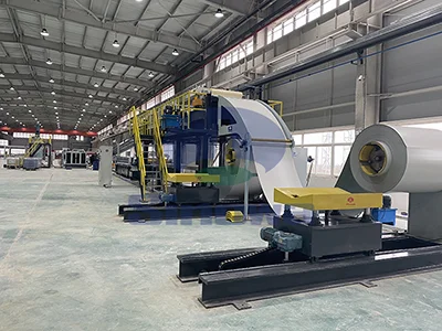 Video of Continuous PU/PIR Sandwich Panel Production Line