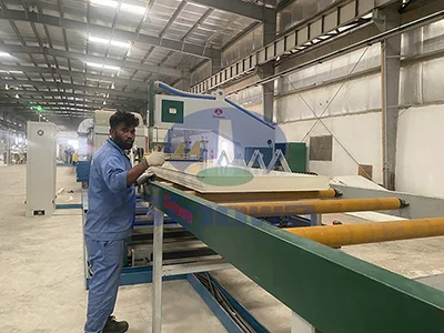 Video of Continuous PU Sandwich Panel Production Line For Saudi Customers